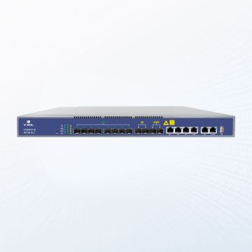 VSOL - 8 PON - OLT , FTTX , 4 x RJ45 , 2 x SFP+,2 SFP(1G), 8x C+++